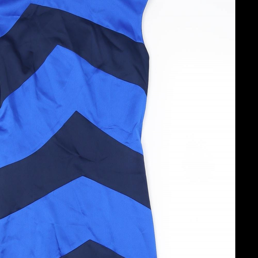 Anne Kaelie Womens Blue   Pencil Dress  Size 8