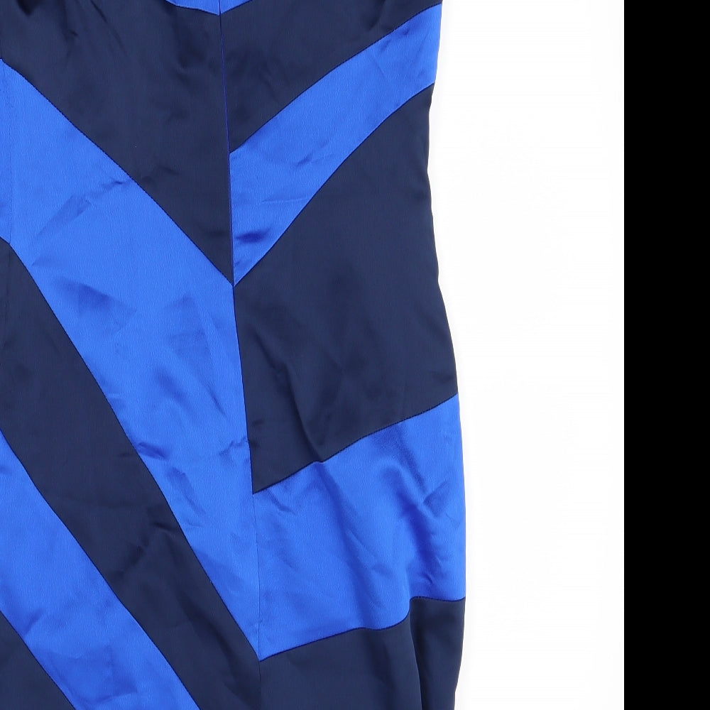 Anne Kaelie Womens Blue   Pencil Dress  Size 8