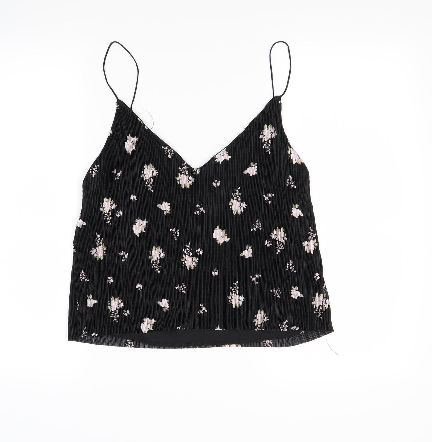 NEXT Womens Black Floral  Camisole Blouse Size 14