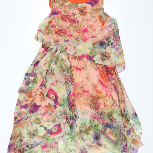 Floryday Womens Multicoloured Floral  Fit & Flare  Size XL