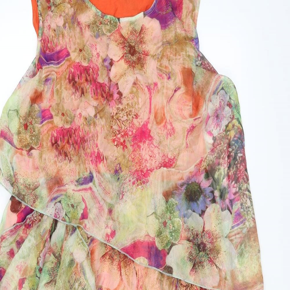 Floryday Womens Multicoloured Floral  Fit & Flare  Size XL