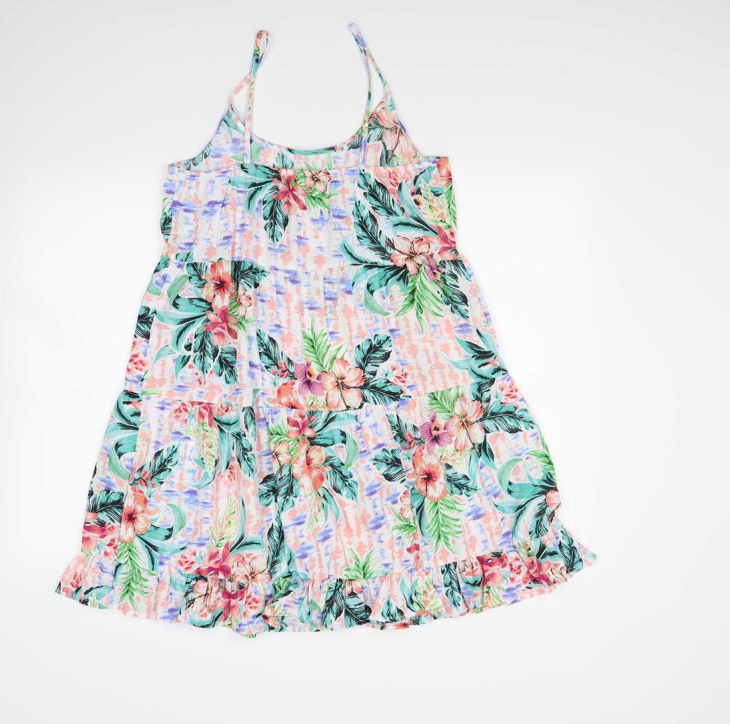 Primark Womens Multicoloured Floral  Camisole Blouse Size 12