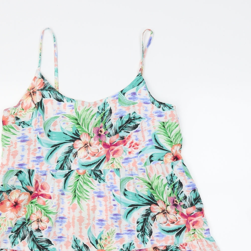 Primark Womens Multicoloured Floral  Camisole Blouse Size 12