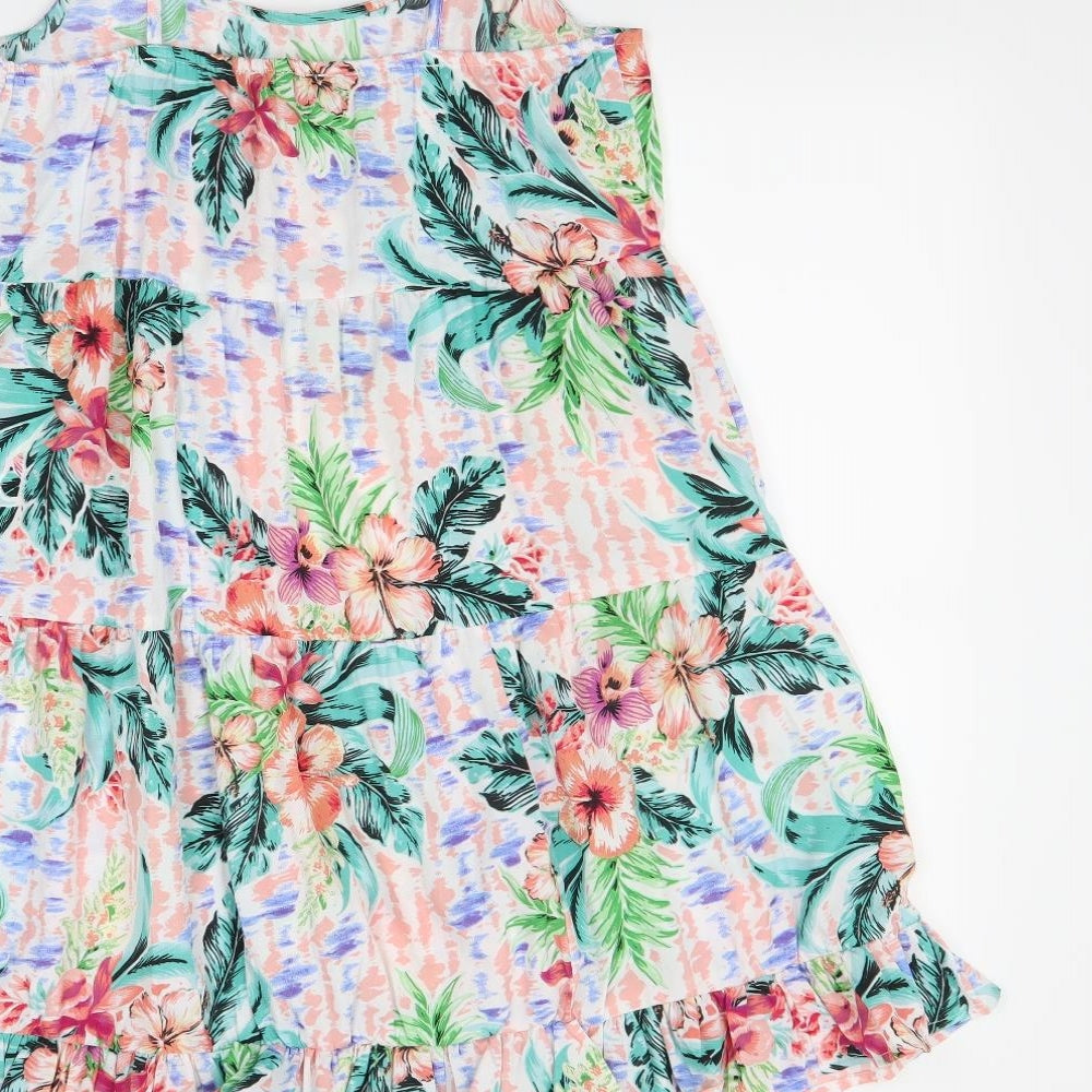Primark Womens Multicoloured Floral  Camisole Blouse Size 12