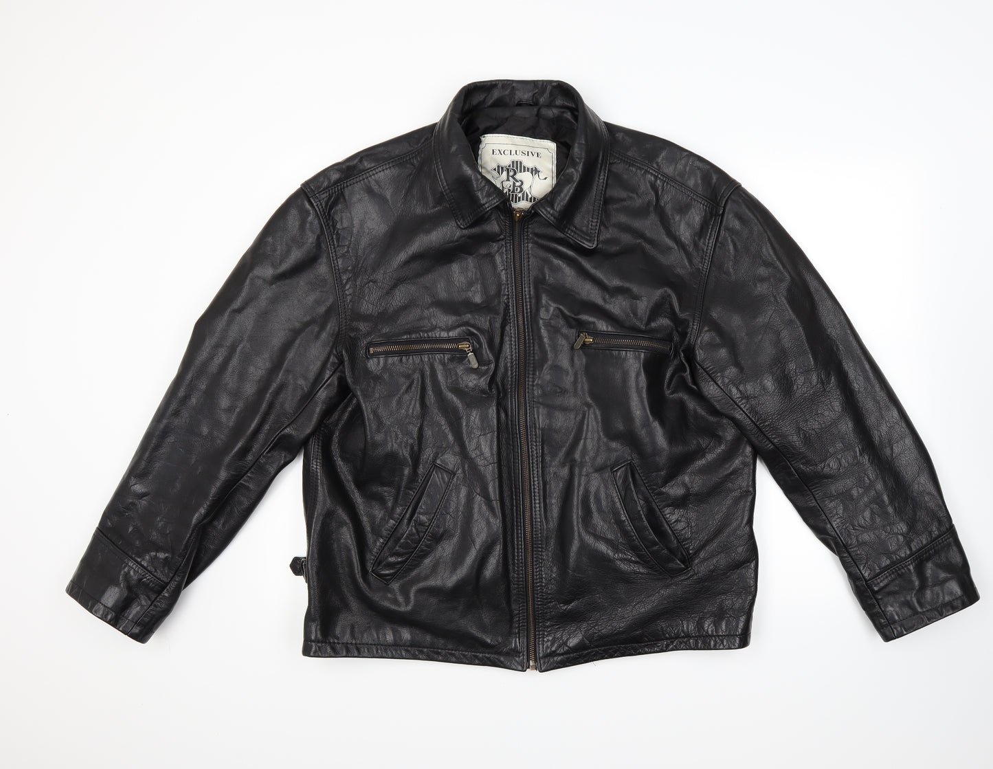 RB Mens Black   Anorak Coat Size XL
