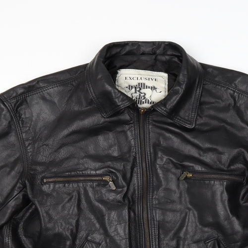 RB Mens Black   Anorak Coat Size XL