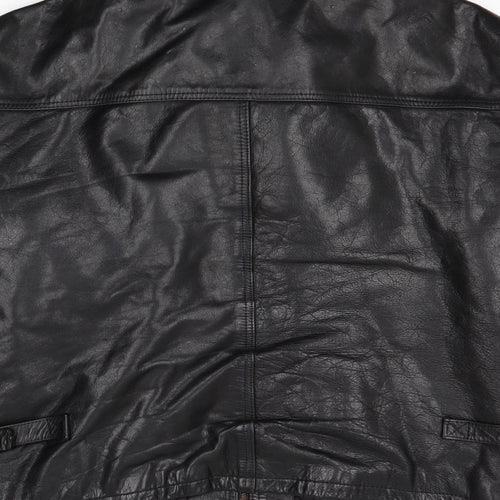 RB Mens Black   Anorak Coat Size XL