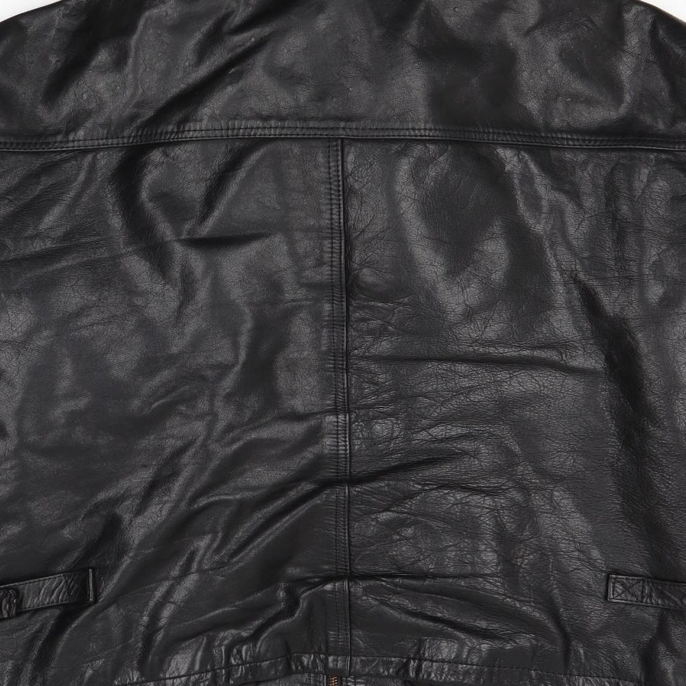 RB Mens Black   Anorak Coat Size XL