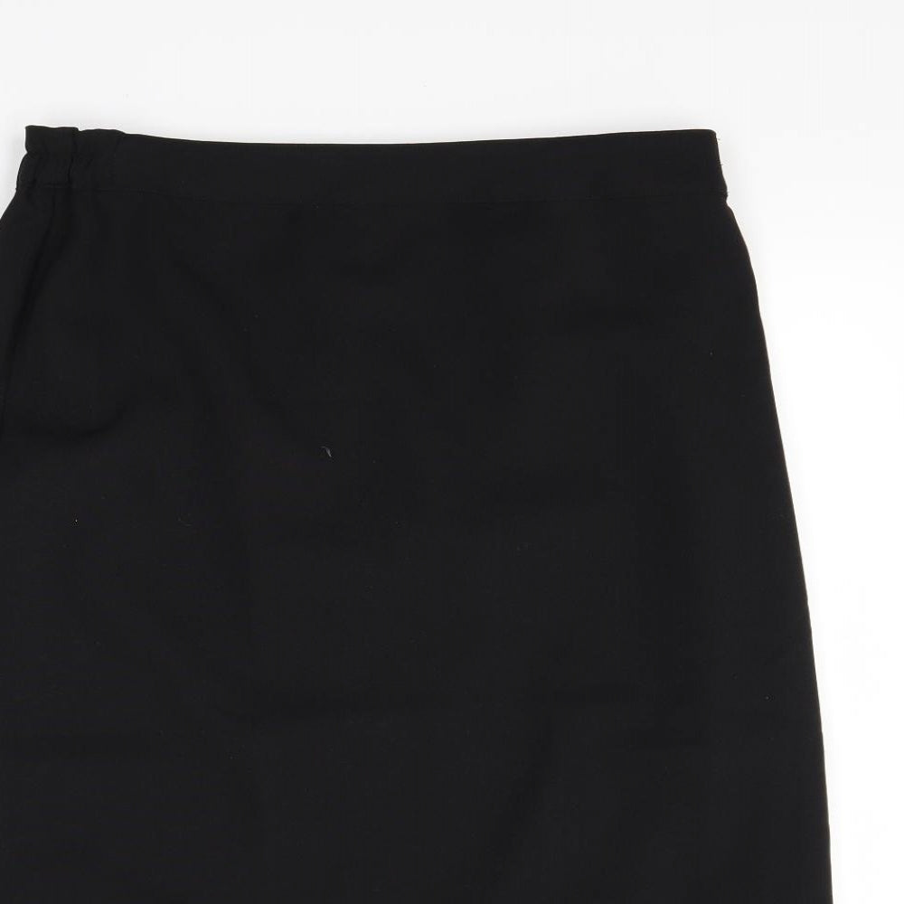 Andre De Brett Womens Black   A-Line Skirt Size 16