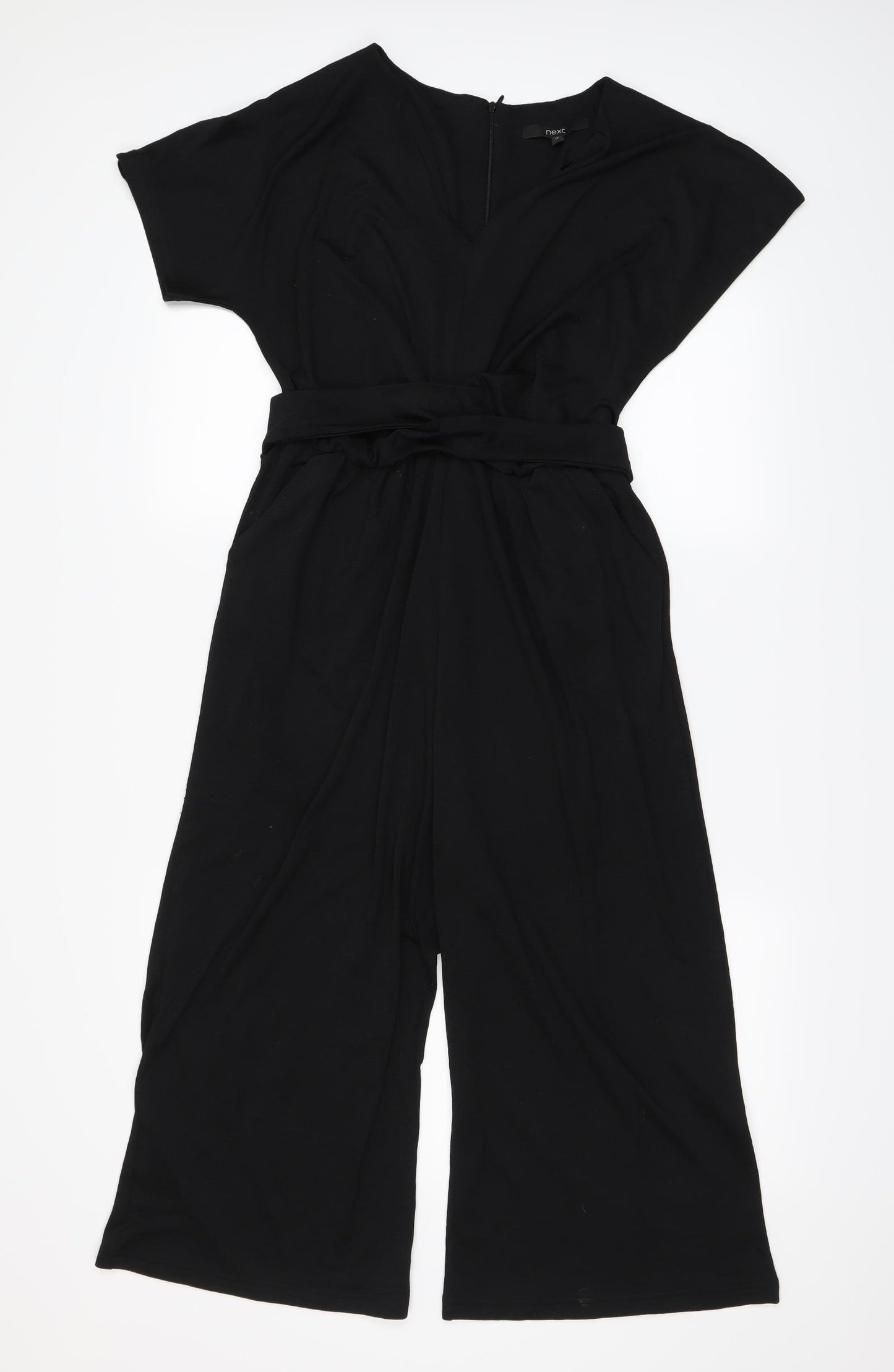 NEXT Womens Black   Jumpsuit One-Piece Size 12 L20 in