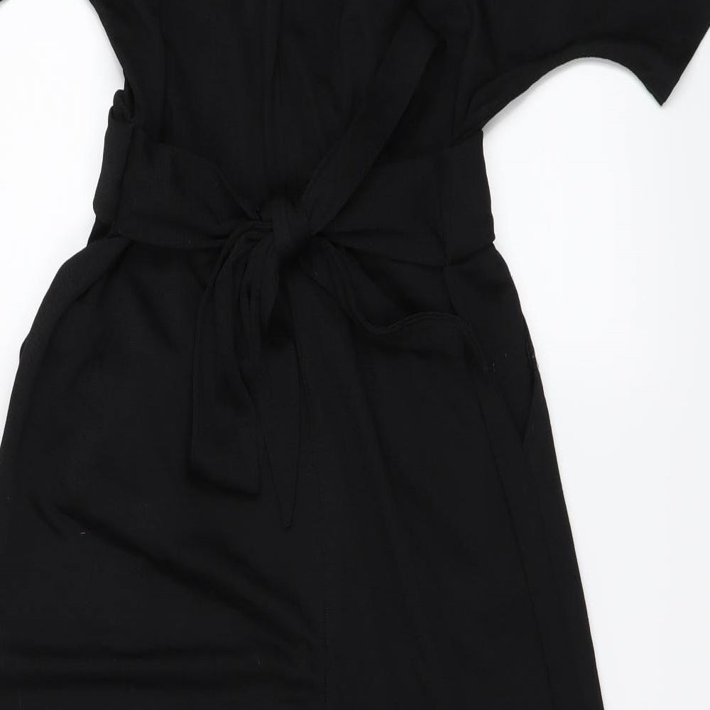 NEXT Womens Black   Jumpsuit One-Piece Size 12 L20 in