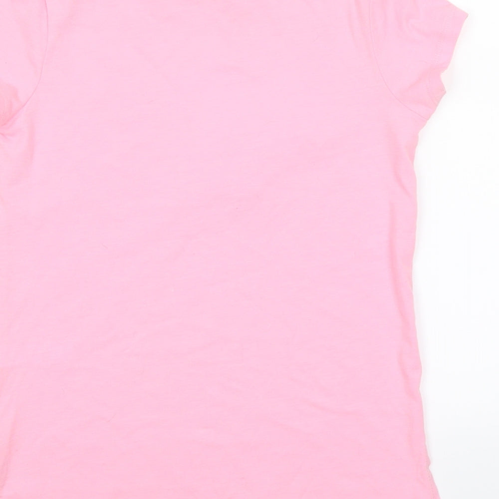 F&F Girls Pink   Basic T-Shirt Size 9-10 Years