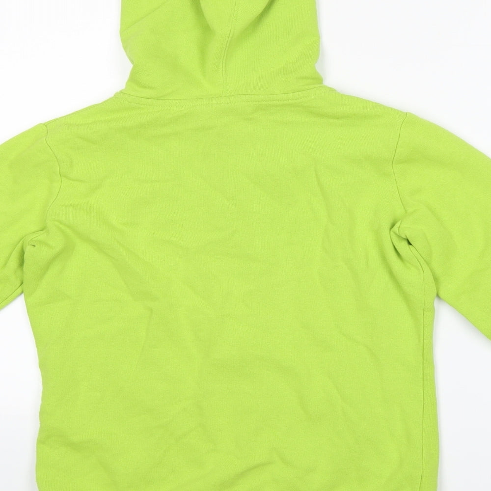 US Basic Womens Green   Full Zip Hoodie Size S