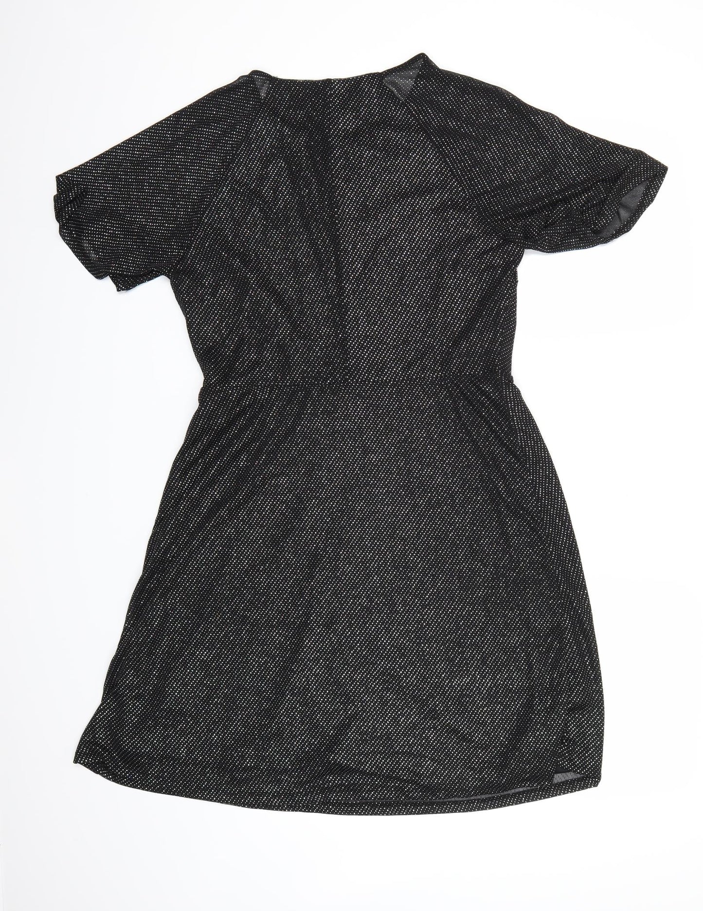 Dorothy Perkins Womens Black   A-Line  Size 14
