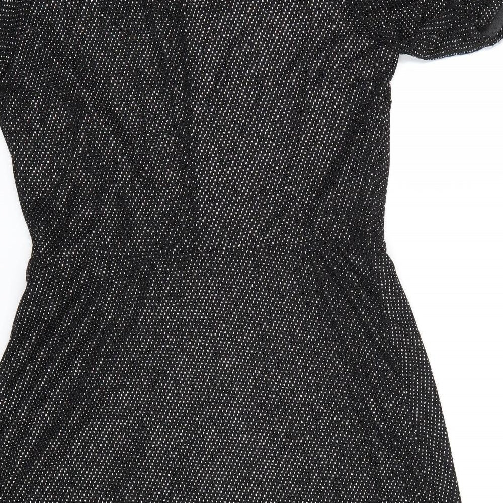Dorothy Perkins Womens Black   A-Line  Size 14
