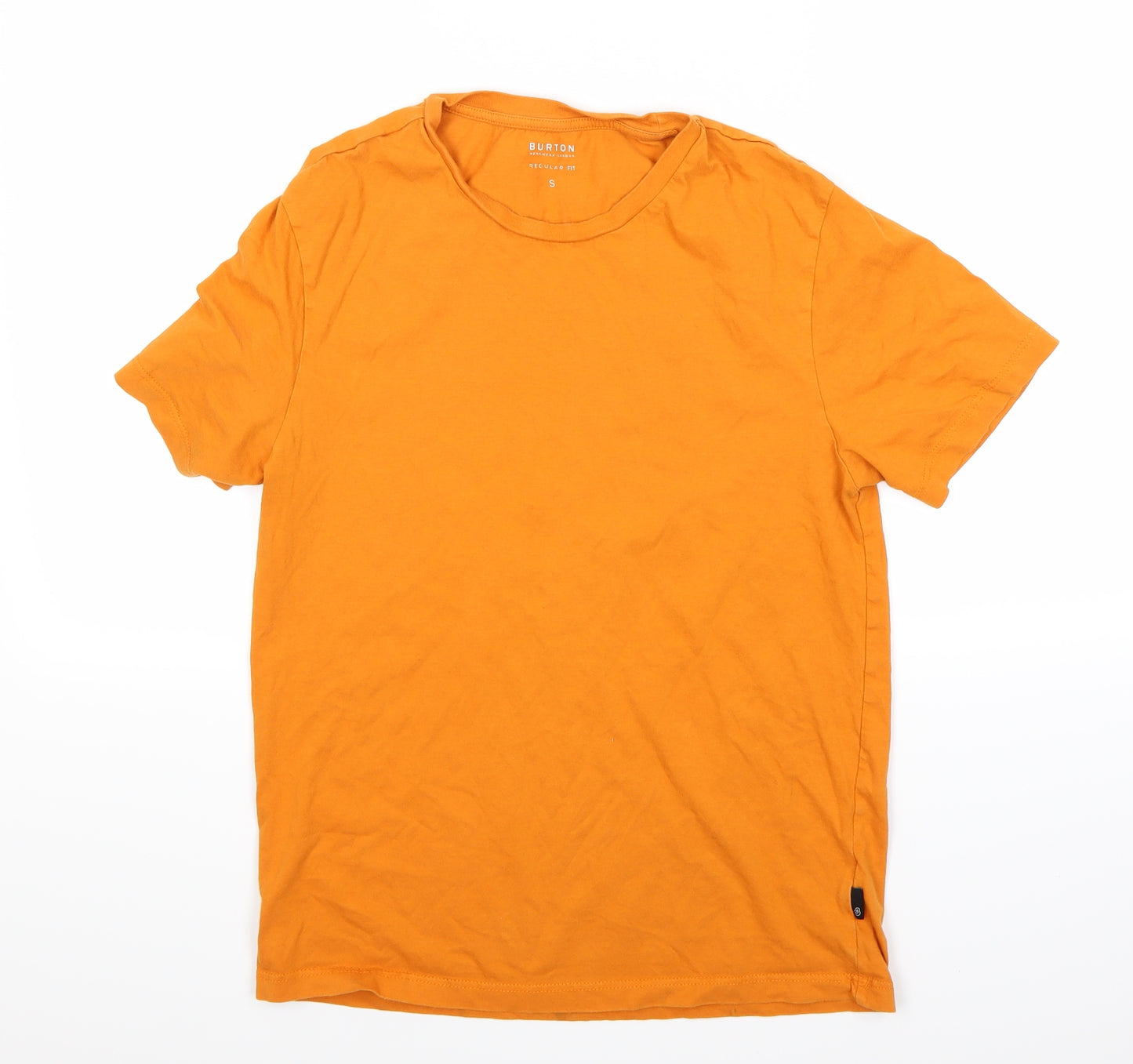 Burotn Mens Orange    T-Shirt Size S