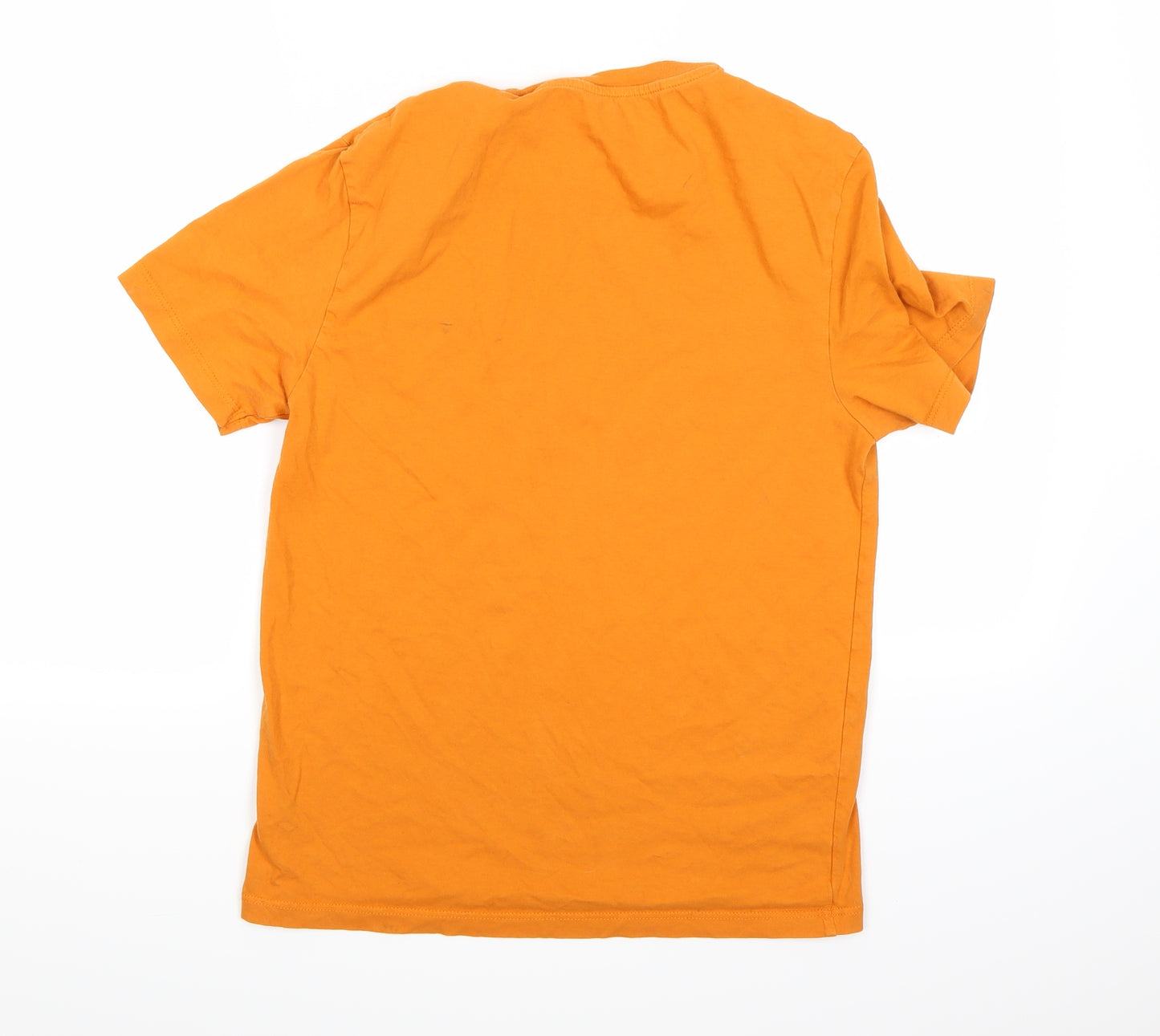 Burotn Mens Orange    T-Shirt Size S