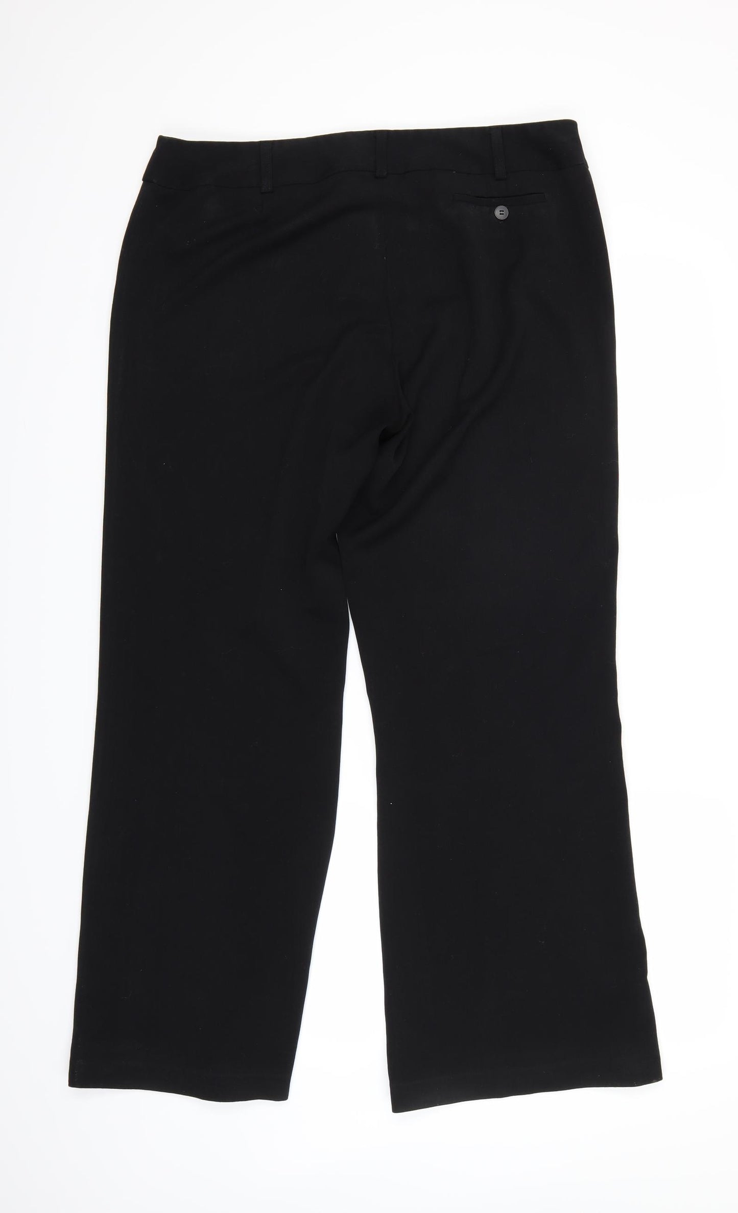 Style Collection Womens Black   Trousers  Size 18 L28 in