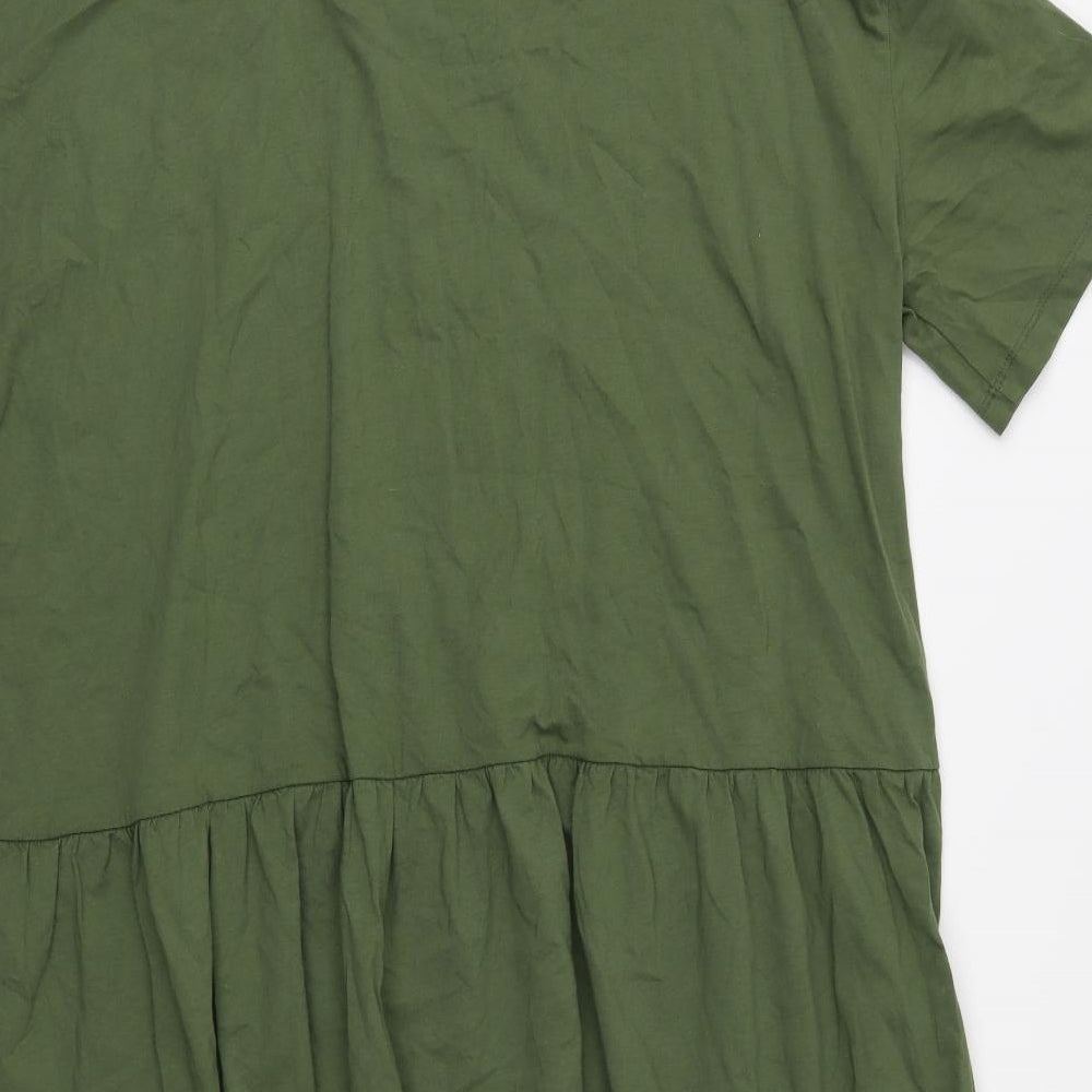 ASOS Womens Green   Jumper Dress  Size 16