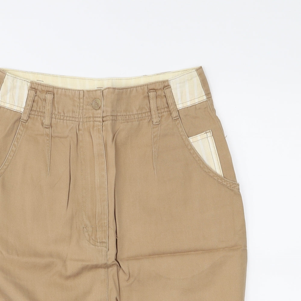 DASH Womens Beige   Straight & Pencil Skirt Size XS