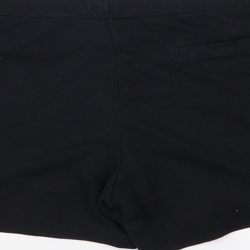 LA Gear Womens Black   Sweat Shorts Size 14