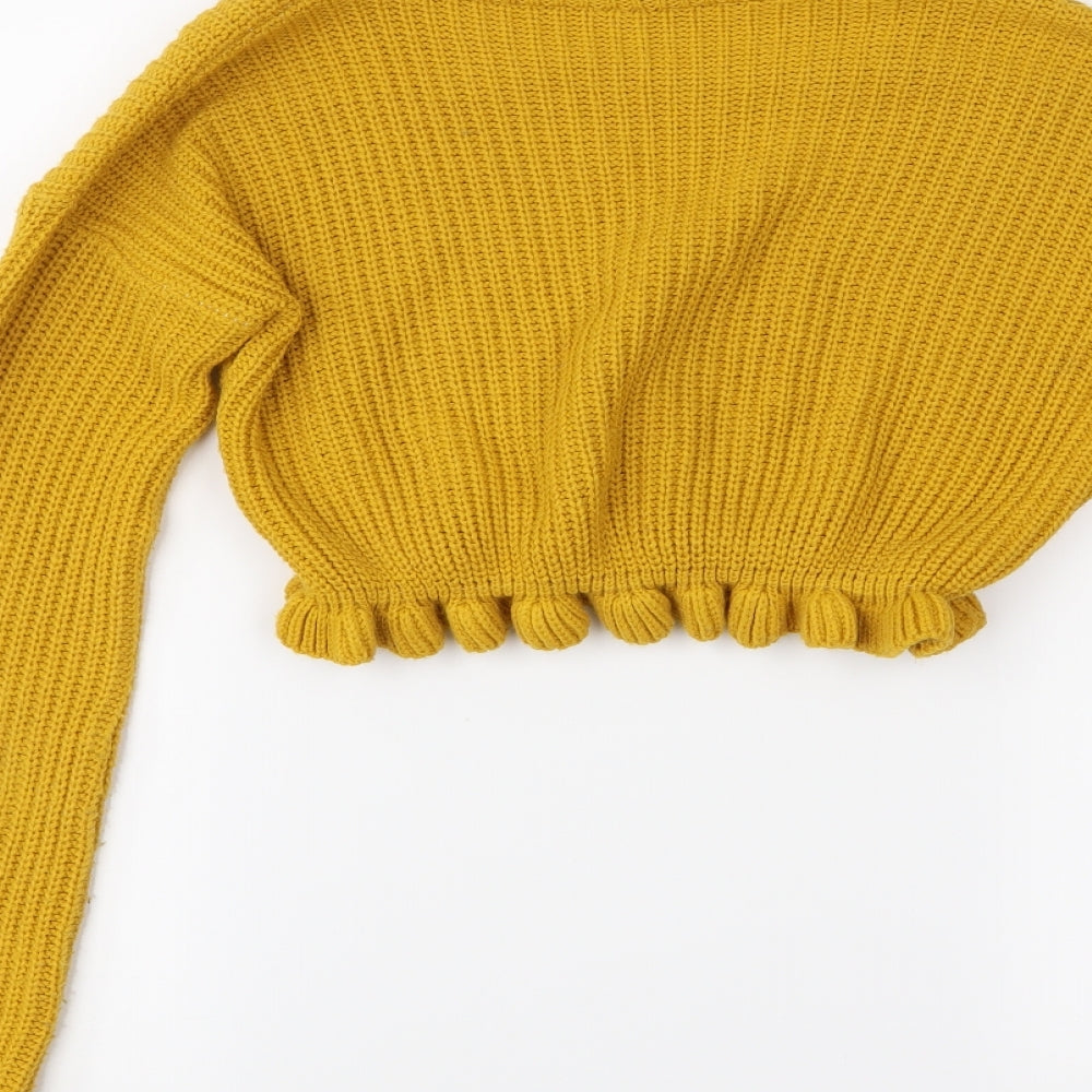 Preworn Womens Yellow   Pullover Jumper Size M