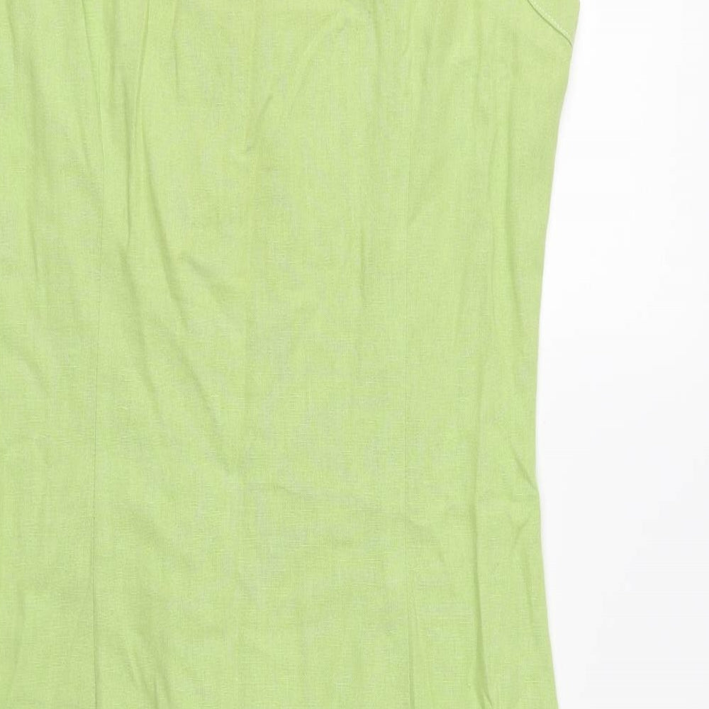 M&S Womens Green   A-Line