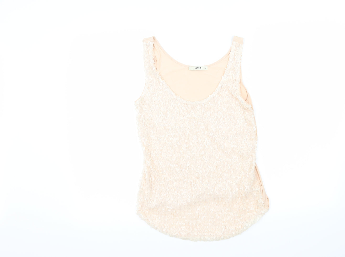Oasis Womens Pink   Basic Tank Size M