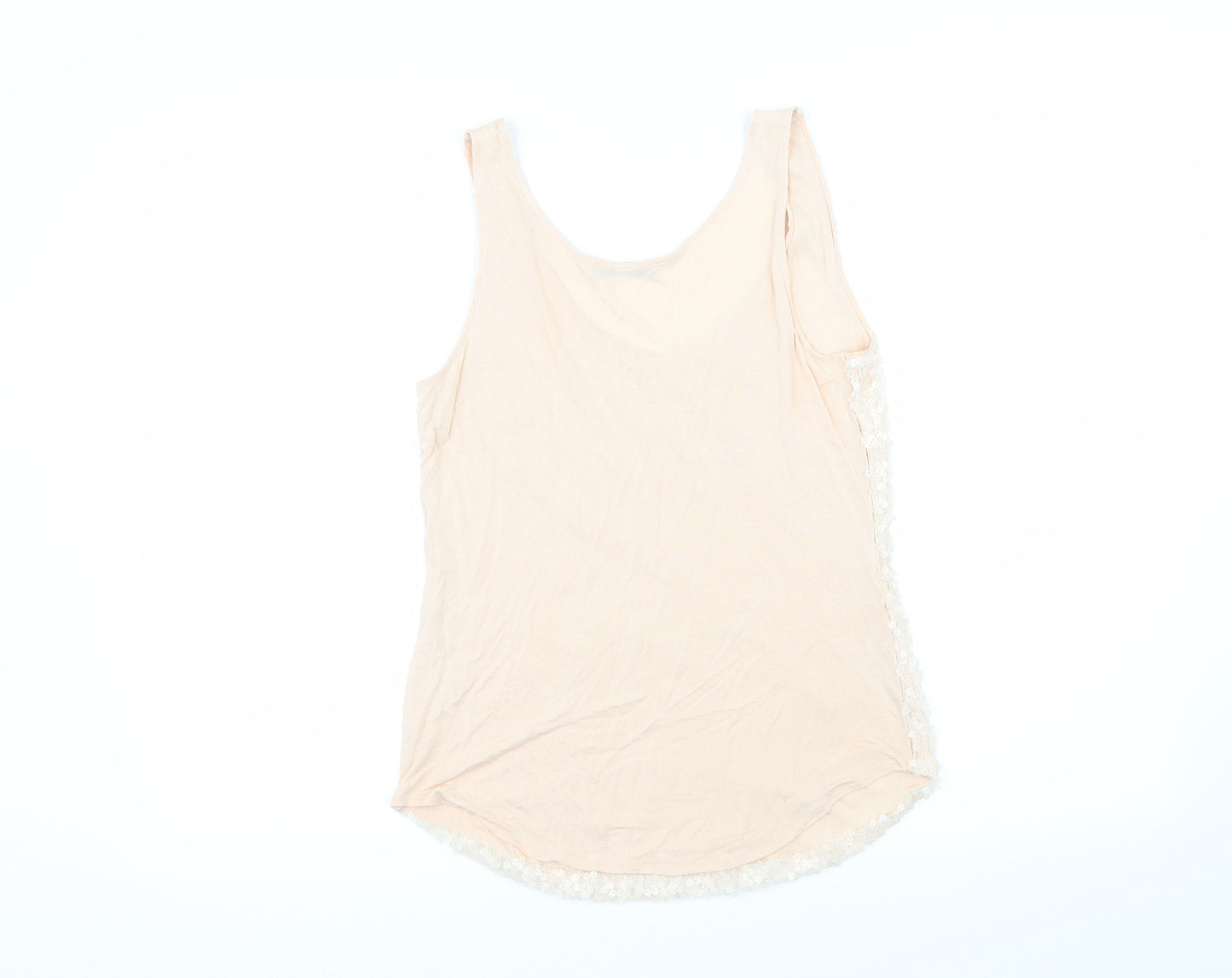 Oasis Womens Pink   Basic Tank Size M