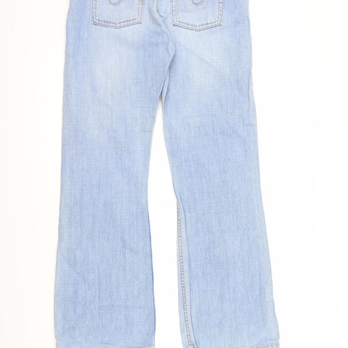 River Island Womens Blue  Denim Bootcut Jeans Size 12 L32 in