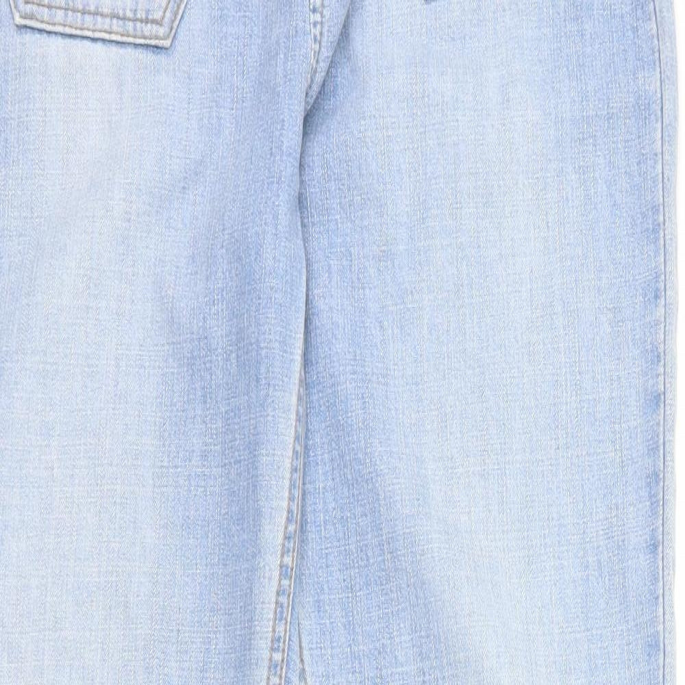 River Island Womens Blue  Denim Bootcut Jeans Size 12 L32 in