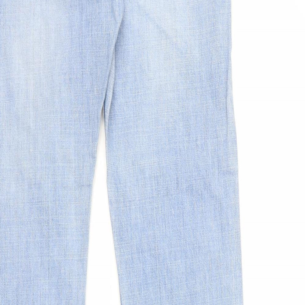 River Island Womens Blue  Denim Bootcut Jeans Size 12 L32 in