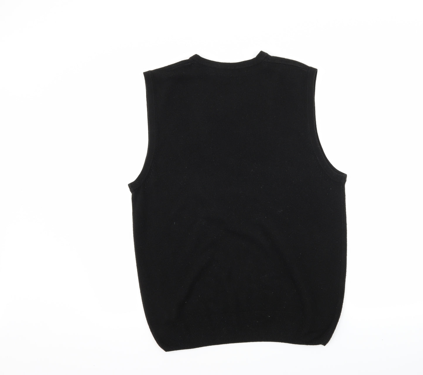 Matalan Mens Black   Vest Jumper Size M