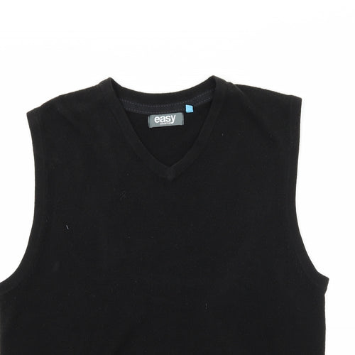 Matalan Mens Black   Vest Jumper Size M