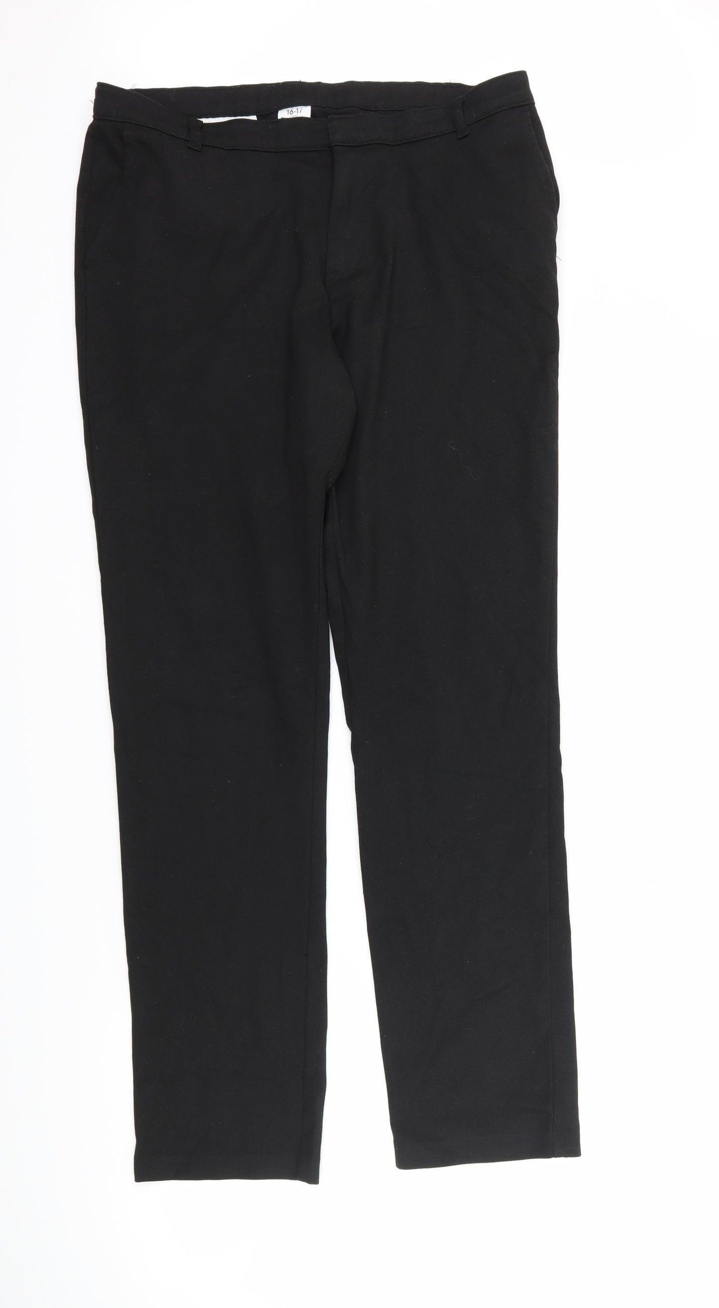 George Boys Black   Dress Pants Trousers Size 16 Years