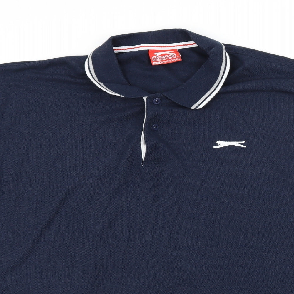 Slazenger Mens Blue    Polo Size 4XL
