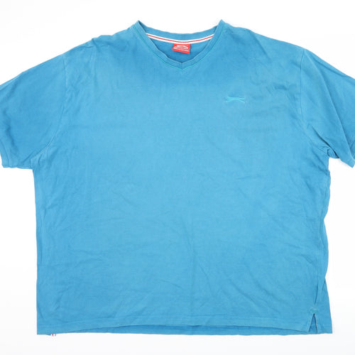 Slazenger Mens Blue    T-Shirt Size 4XL