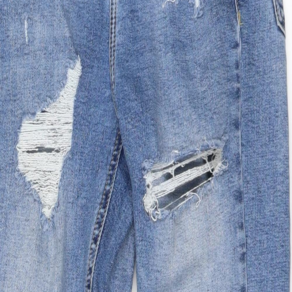 Topshop Womens Blue   Skinny Jeans Size 6 L24 in