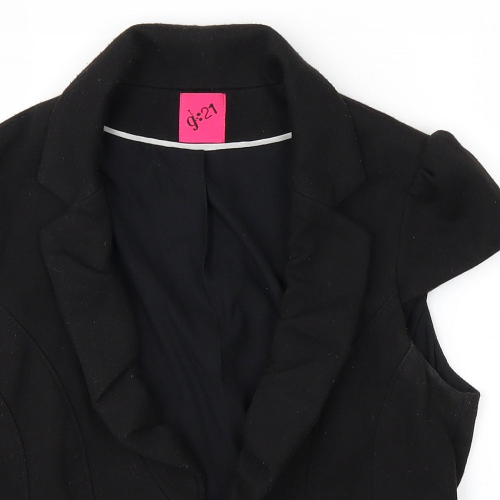 George Womens Black   Gilet Waistcoat Size 6