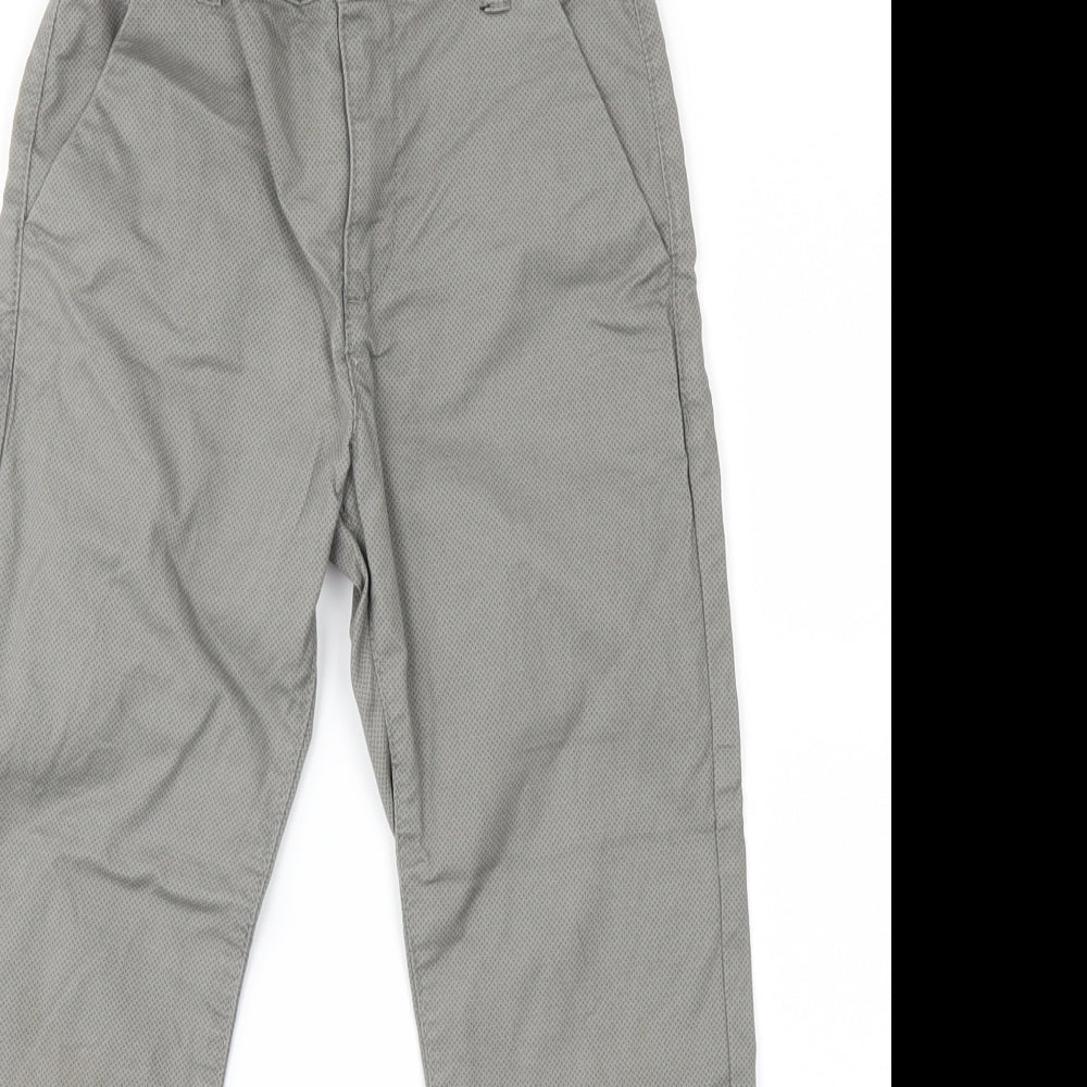 F&F Boys Grey   Cargo Trousers Size 7-8 Years