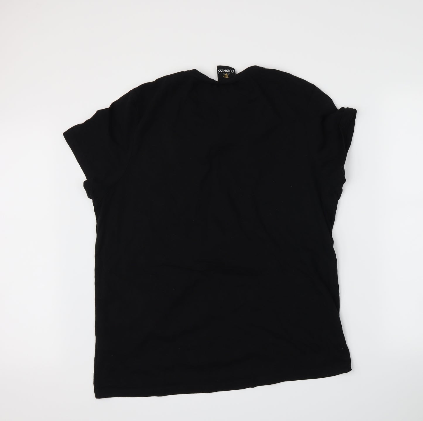 Guinness Mens Black    T-Shirt Size 2XL