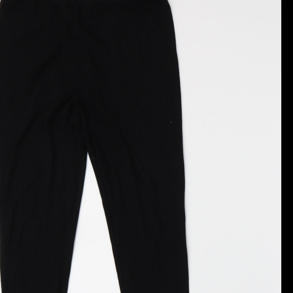 Primark Womens Black   Capri Leggings Size 12 L28 in