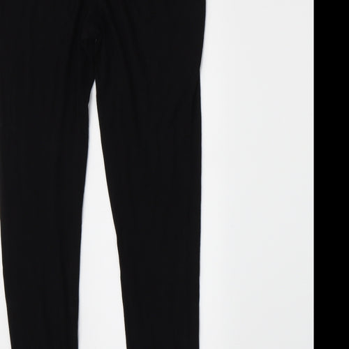 Primark Womens Black   Capri Leggings Size 12 L28 in