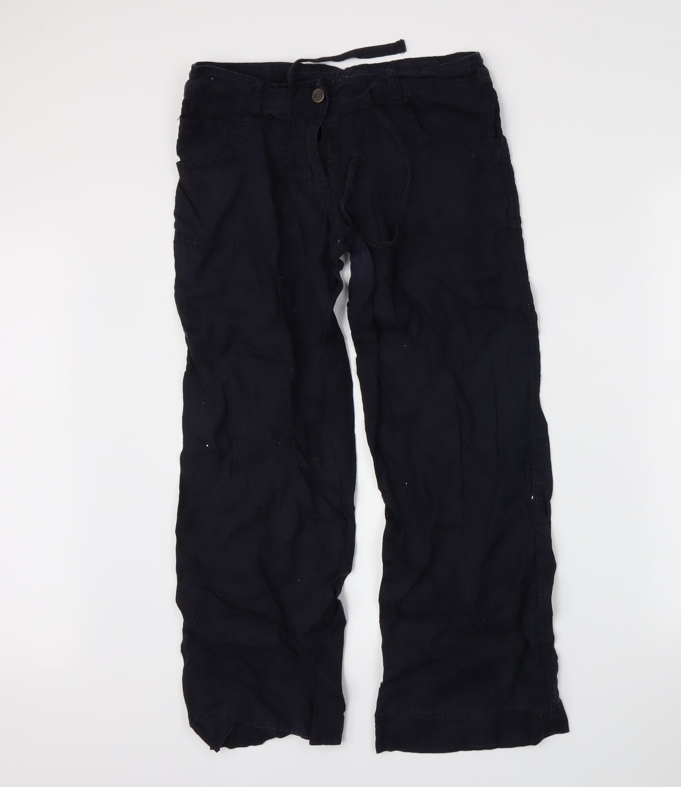 Primark Womens Blue   Trousers  Size 8 L25 in