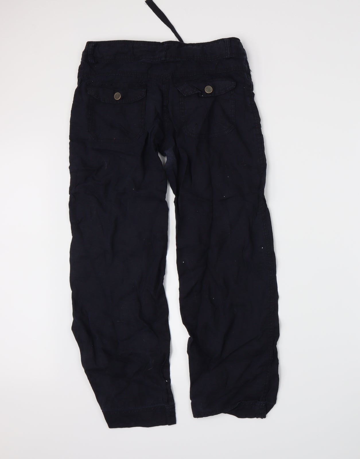 Primark Womens Blue   Trousers  Size 8 L25 in