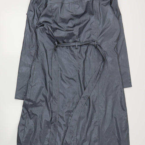 Miss Towery Womens Grey   Overcoat Coat Size 16