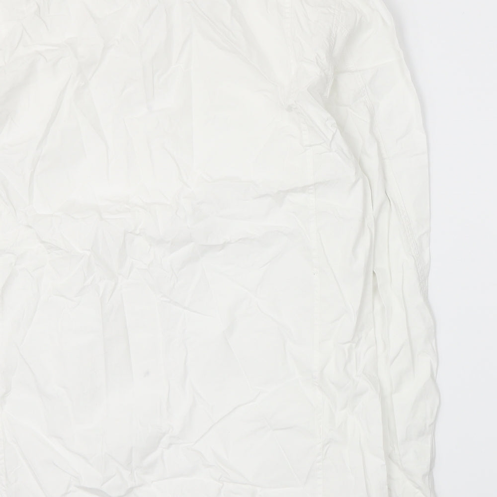 Gio-Goi Mens White    Button-Up Size XL