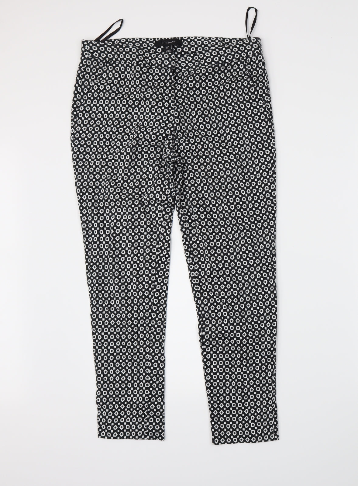 Atmosphere Womens Black   Trousers  Size 10 L26 in