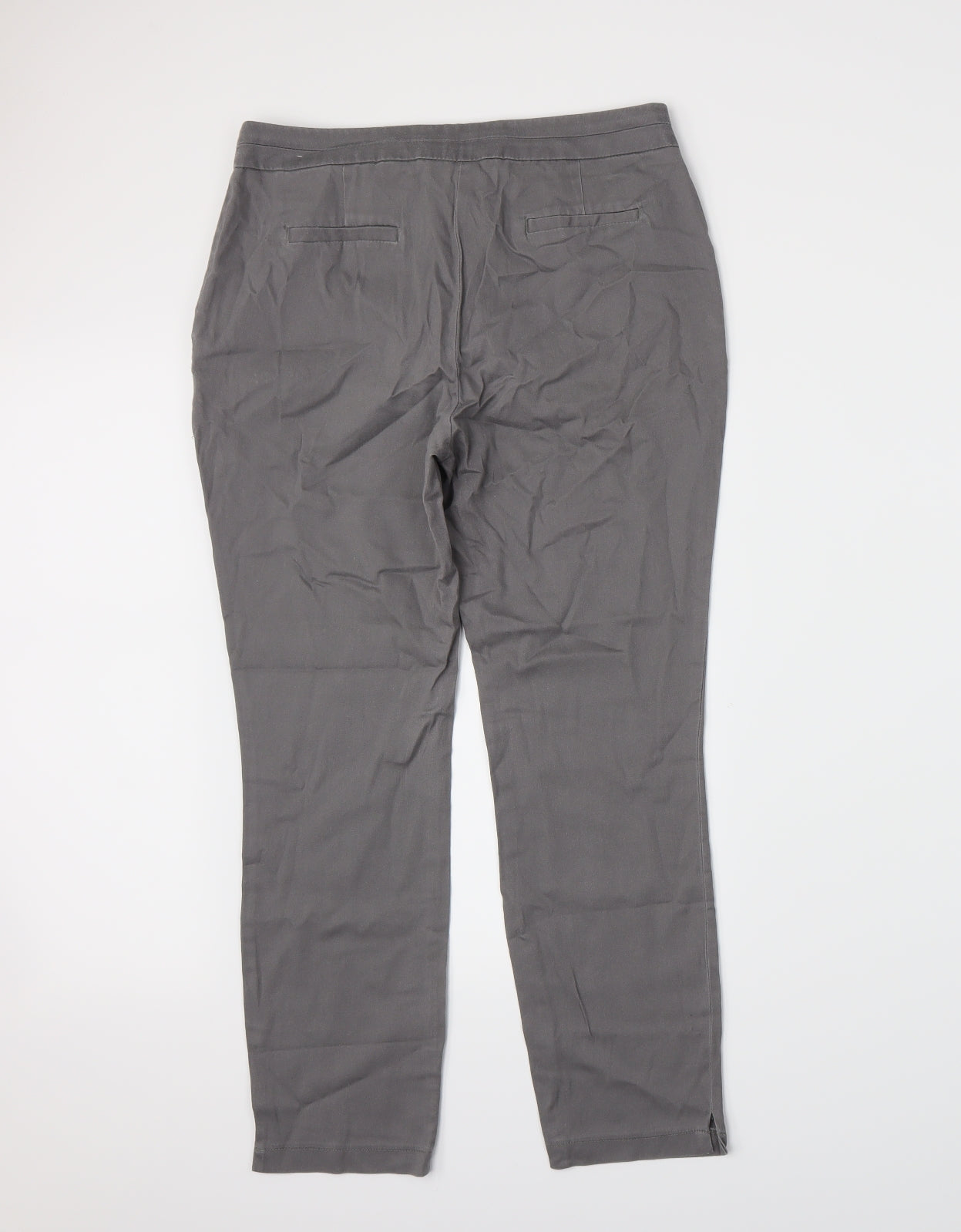 Primark Womens Grey   Trousers  Size 10 L25 in