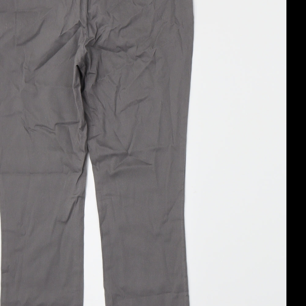 Primark Womens Grey   Trousers  Size 10 L25 in